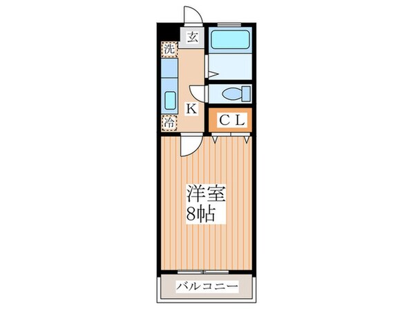 シャトーブリリアントの物件間取画像